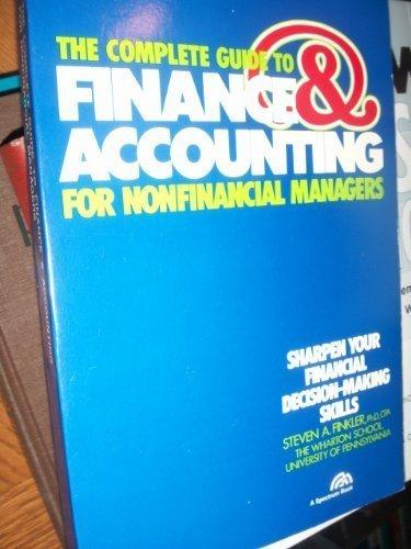 Book The Complete Guide to Finance and Accounting for Non Financial Managers free