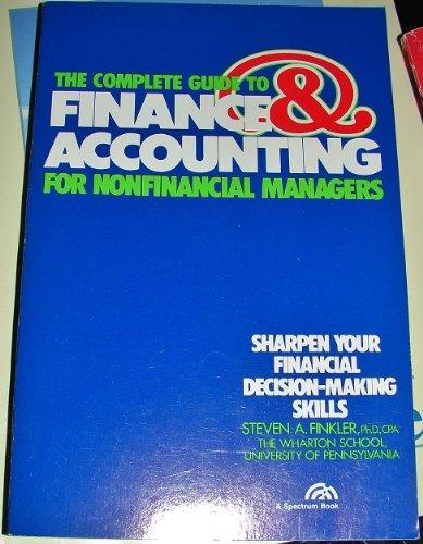 Book The Complete Guide to Finance and Accounting for Non Financial Managers free