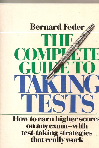 Book The Complete Guide To Taking Tests free
