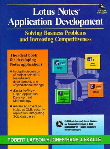 Book Lotus Notes Application Development: Solving Business Problems And Increasing Competitiveness free