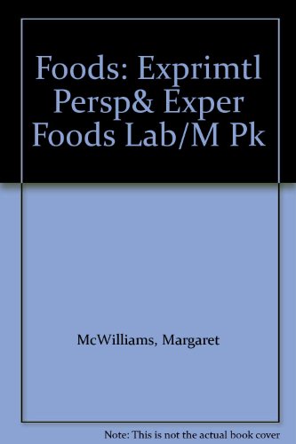 Book Foods: Exprimtl Persp& Exper Foods Lab/M Pk free