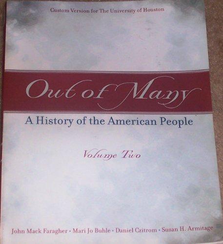 Book Out of Many: A History of the American People free