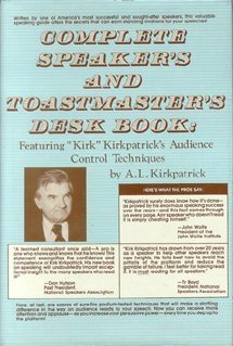 Book Complete Speaker's and Toastmaster's Desk Book: Featuring Kirk Kirkpatrick's Audience Control Techniques free