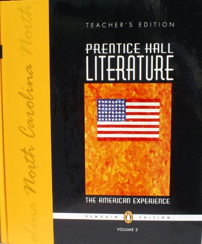 Book Teacher's Edition: Prentice Hall Literature the American Experience free
