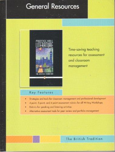 Book Prentice Hall Literature Penguin Edition General Resources Grade 12     2007c free