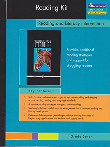 Book Prentice Hall Literature Grade 7 Reading Kit free