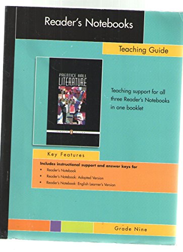 Book Reader's Notebooks (Prentice Hall Literature, Teaching Guide) free