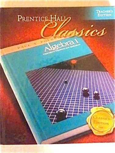 Book Algebra I; Prentice Hall Classics (Teacher's Edition) free