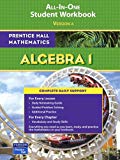 Book PRENTICE HALL MATH ALGEBRA 1 STUDENT WORKBOOK 2007 (Prentice Hall Mathematics) free