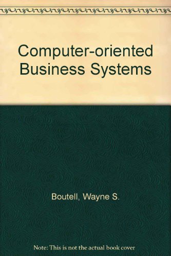 Book Computer-oriented Business Systems free