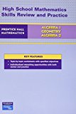 Book High School Mathematics Skills Review and practice Algebra 1, Geometry and Algebra 2 free