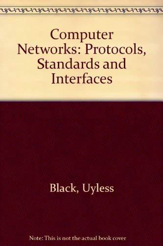 Book Computer networks: Protocols, standards, and interfaces free