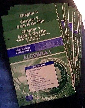 Book Algebra 1 Chapter 1 Grab & Go File (prentice Hall Mathematics) free