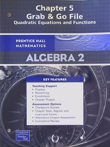 Book Prentice Hall Mathematics, Algebra 2, Grab & Go Ch free