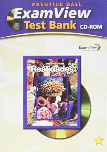 Book PRENTICE HALL SPANISH REALIDADES EXAMVIEW TESTBANK CD LEVEL 2 2008C free