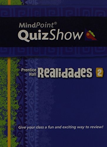 Book PRENTICE HALL SPANISH REALIDADES MINDPOINT CD QUIZ SHOW LEVEL 2 2008C free