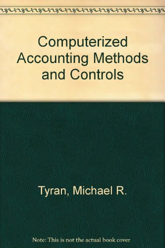 Book Computerized accounting methods and controls free