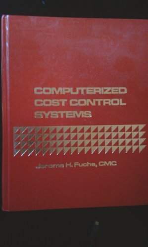Book Computerized Cost Control Systems free