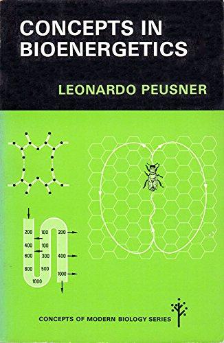 Book Concepts in Bioenergetics free