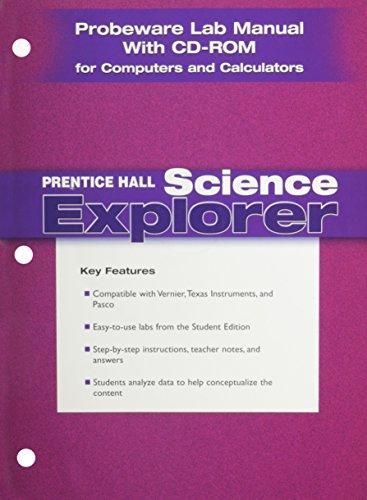 Book Prentice Hall Science Explorer Probeware Lab Manual With Cdrom 2005c free