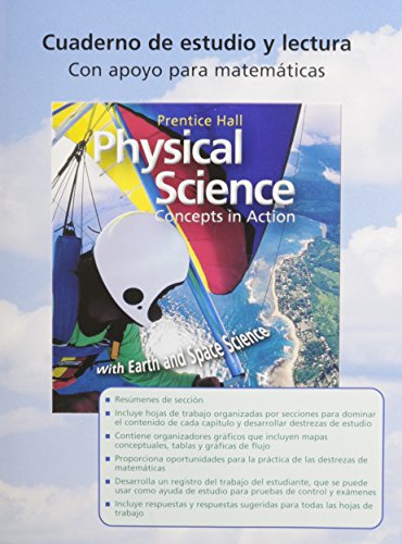 Book PRENTICE HALL HIGH SCHOOL PHYSICAL SCIENCE READING AND STUDY WORKBOOK   STUDENT EDITION SPANISH 2006C free