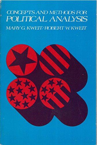 Book Concepts And Methods For Political Analysis free