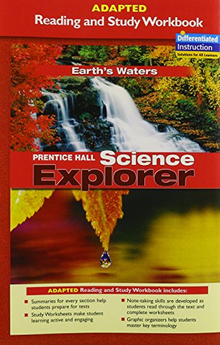 Book Prentice Hall Science Explorer Earths Waters Adapted Reading And Study  Workbook 2005c free