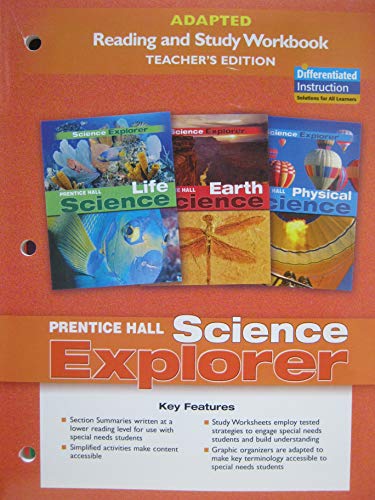 Book Prentice Hall Science Explorer: Adapted Reading and Study Workbook [Teacher's Edition] free