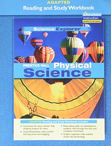 Book PRENTICE HALL SCIENCE EXPLORER PHYSICAL SCIENCE ADAPTED READING AND     STUDY WORKBOOK free