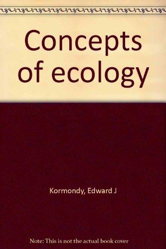 Book Concepts of Ecology free