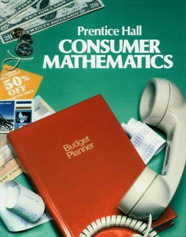 Book Consumer Mathematics free