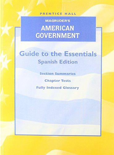 Book Magruder's American Government Guide To The Essentials Spanish free