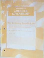 Book Magruder's American Government the Enduring Constitution free