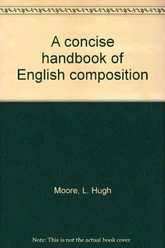 Book A Concise Handbook Of English Composition free