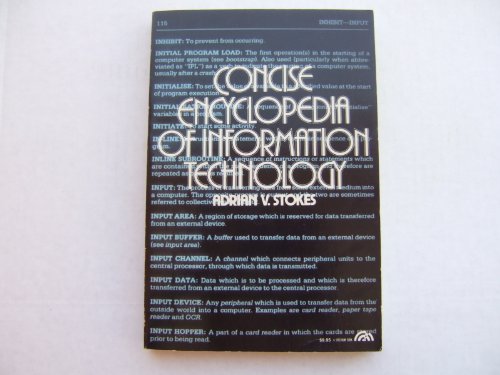 Book Concise Encyclopedia Of Information Technology free