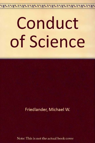 Book Conduct Of Science free