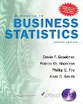 Book Course in Business Statistics with CD-ROM (4th Edition) free