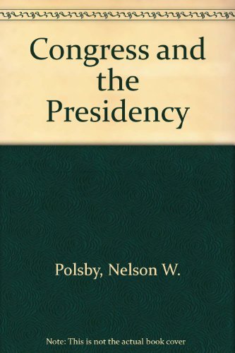 Book Congress and the Presidency free