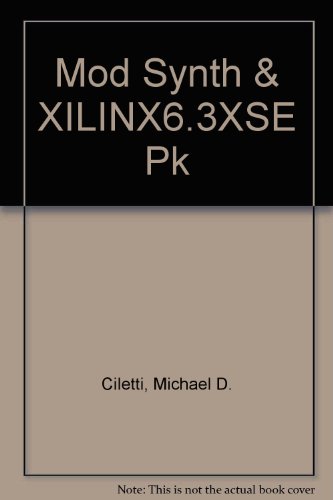 Book Modeling, Synthesis, And Rapid Prototyping With The Verilog Hdl free