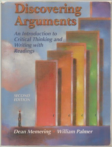 Book Discovering Arguments - An Introduction to Critical Thinking and Writing with Readings 2nd Edition - Paperback - Second Edition, 3rd Printing 2006 free