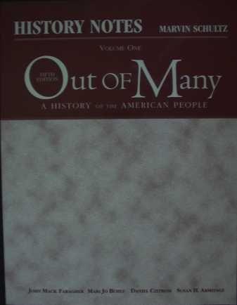 Book History Notes, Volume I for Out of Many: A History of the American People, Volume I (Chapters 1-16) (v. 1) free