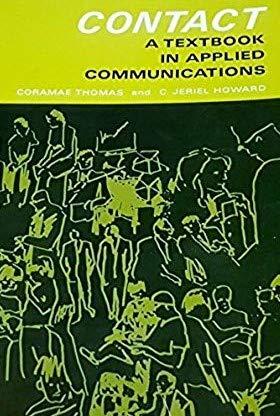 Book Contact; a textbook in applied communications free