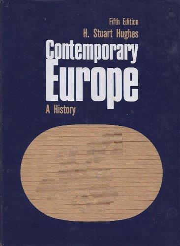 Book Contemporary Europe: A history free