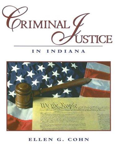 Book Criminal Justice In Indiana free