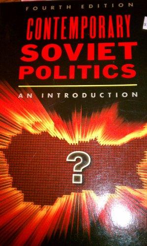 Book Contemporary Soviet Politics: An Introduction free