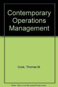Book Contemporary Operations Management: Text and Cases free
