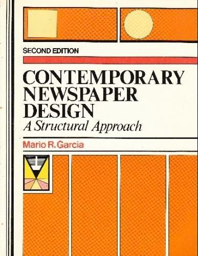 Book Contemporary newspaper design: A structural approach free