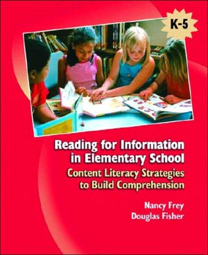 Book Reading for Information in Elementary School: Content Literacy Strategies to Build Comprehension free