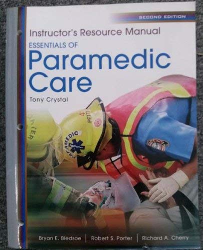 Book Instructor's Resource Manual Essentials of Paramedica Care free