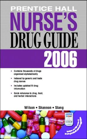 Book Prentice Hall Nurse's Drug Guide 2006 (Retail Edition) (Nursing Drug Guide) free